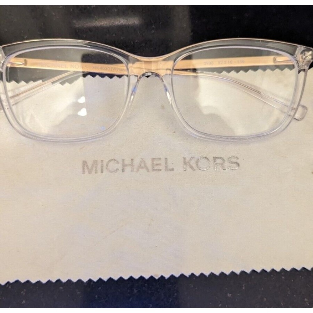MICHAEL KORS EYEGLASSES MK ROSE GOLD FRAMES - Picture 7 of 15